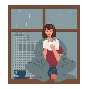 7 уютных книг для дождливых вечеров: откройте для себя новые миры под шум капель